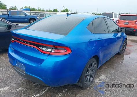 2015 Dodge Dart Se из США, поврежденный, VIN 1C3CDFAA9FD410863